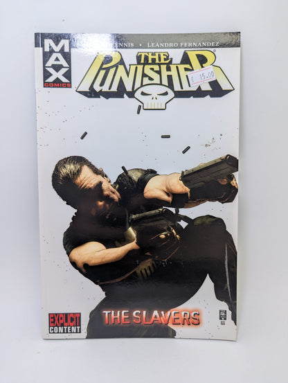 The Punisher: The Slavers grafinė novelė, Marvel Comics.