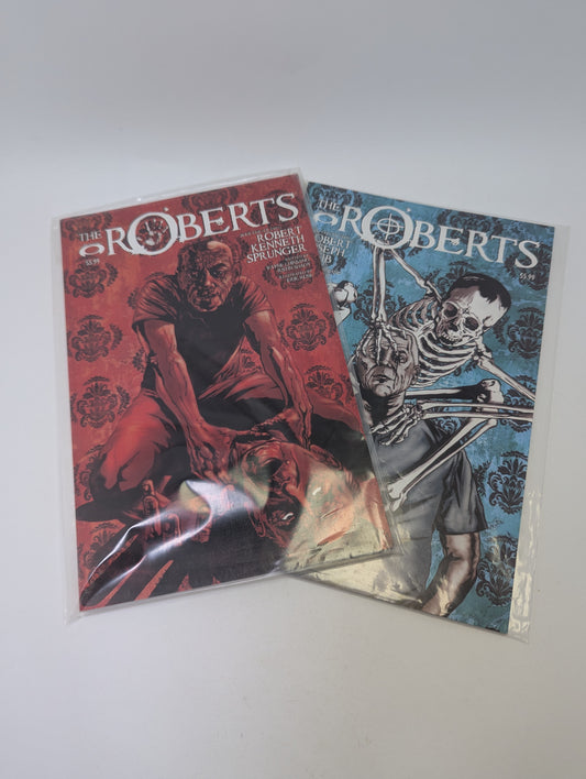  The Roberts 1–2 komiksų rinkinys anglų kalba – tamsi istorija apie du serijinius žudikus
