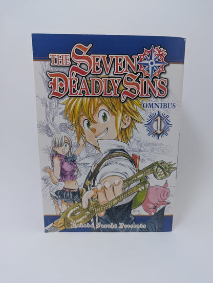 The Seven Deadly Sins Omnibus, Vol. 1 manga, viršelis