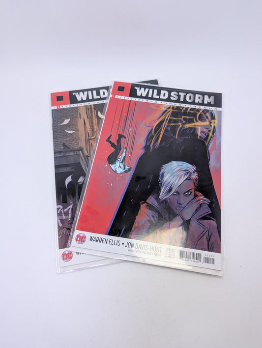  The Wild Storm komiksų rinkinys – 2 numeriai anglų kalba, DC Comics leidimas