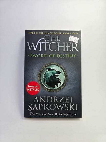 The Witcher Sword of Destiny knygos viršelis anglų kalba