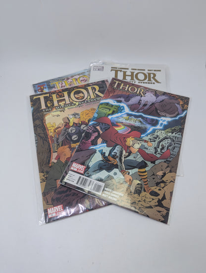  Thor: The Mighty Avenger komiksų rinkinys 1–2, 4–5 – Marvel švelnesnė Thoro versija