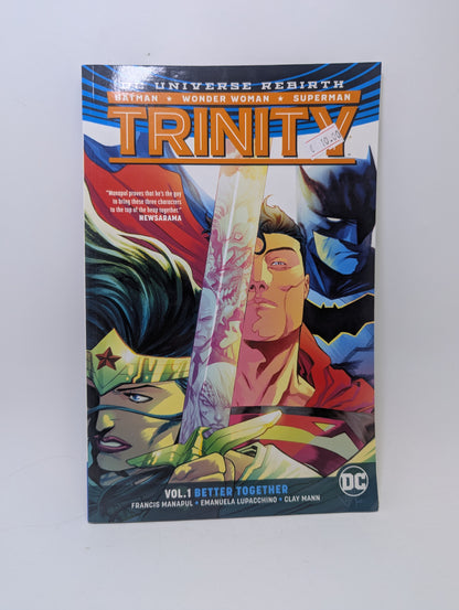 Trinity: Better Together grafinė novelė, DC Comics.