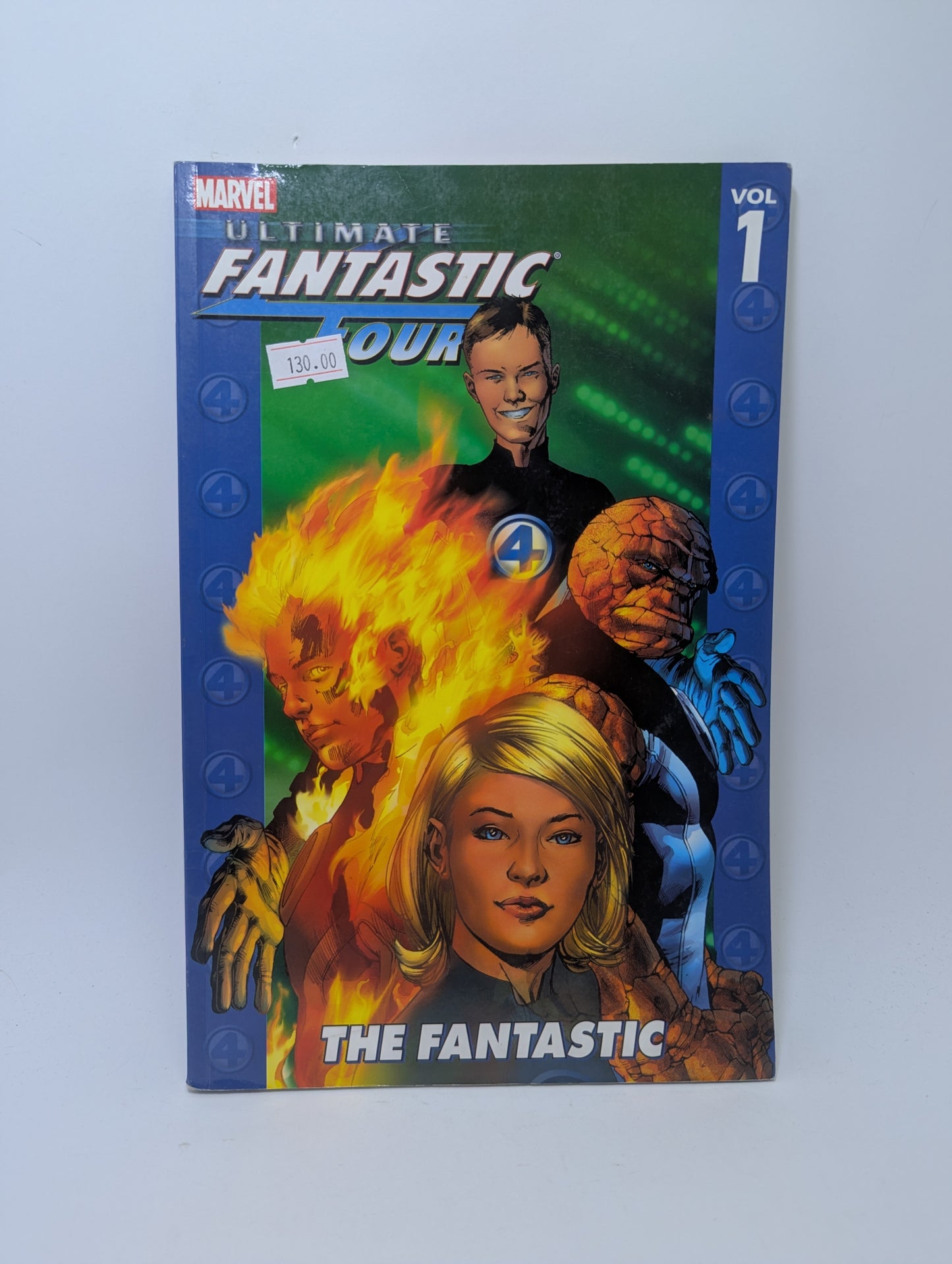 Ultimate Fantastic Four: The Fantastic, Vol. 1 grafinė novelė, Marvel Comics.