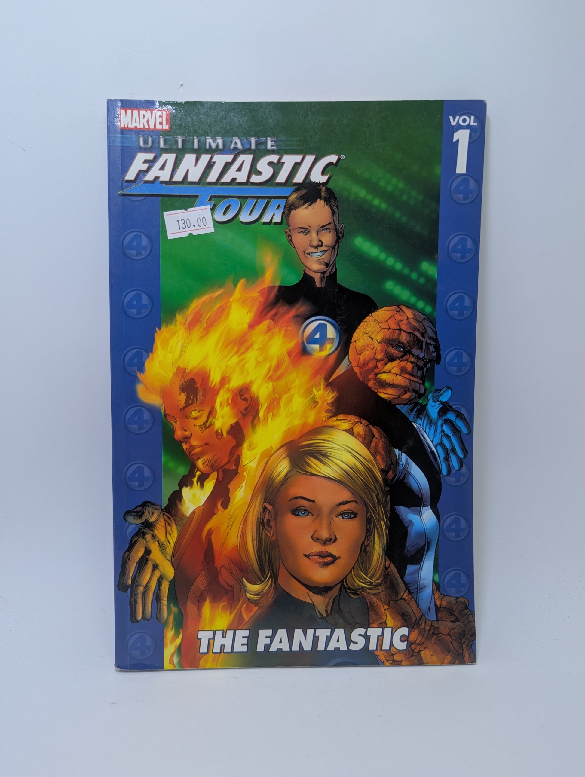 Ultimate Fantastic Four: The Fantastic, Vol. 1 grafinė novelė, Marvel Comics.