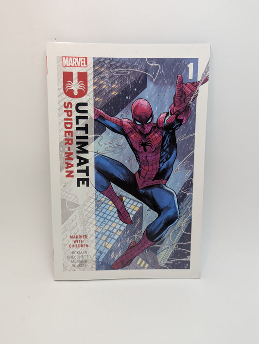 Ultimate Spider-Man: Married with Children grafinė novelė, Marvel Comics.