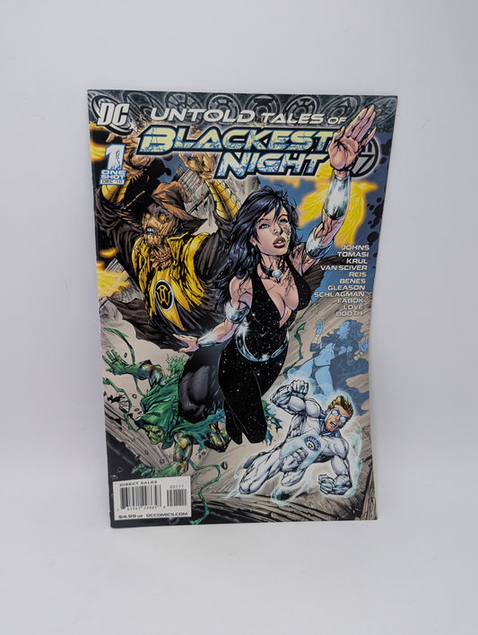  Untold Tales: Blackest Night komiksas anglų kalba – papildomos istorijos iš DC tamsiosios sagos