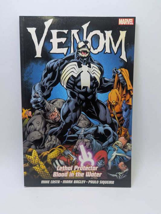 Grafinė novelė Venom: Lethal Protector Blood In The Water.