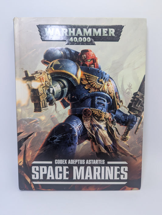 Warhammer 40k: Codex Adeptus Astartes: Space Marines knyga.