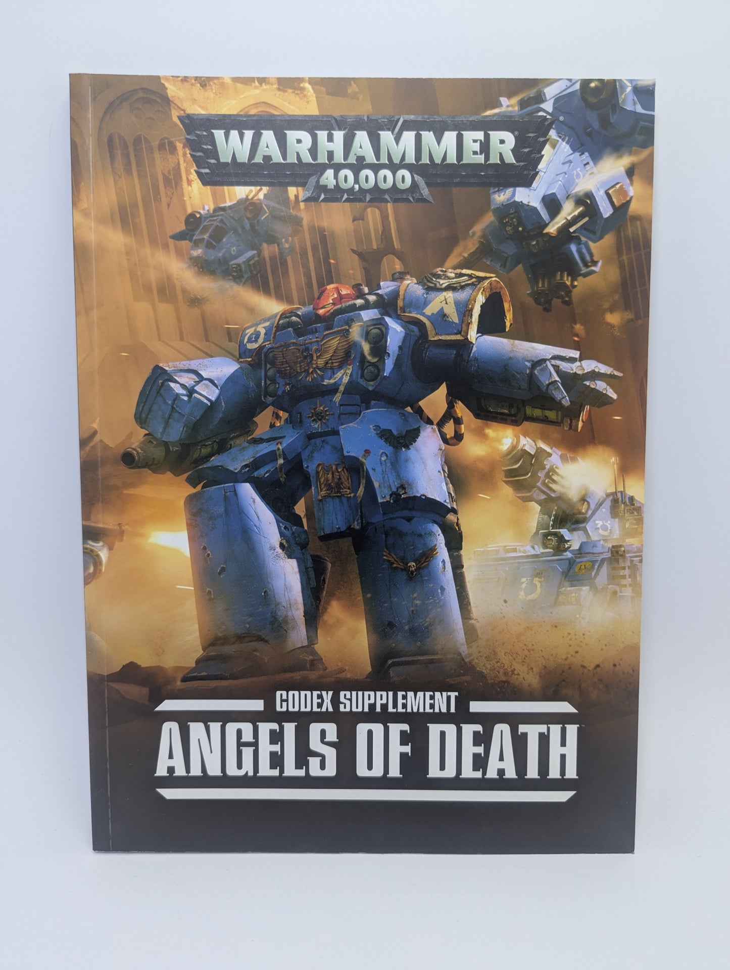 Warhammer 40k: Codex Supplement: Angels of Death knyga.