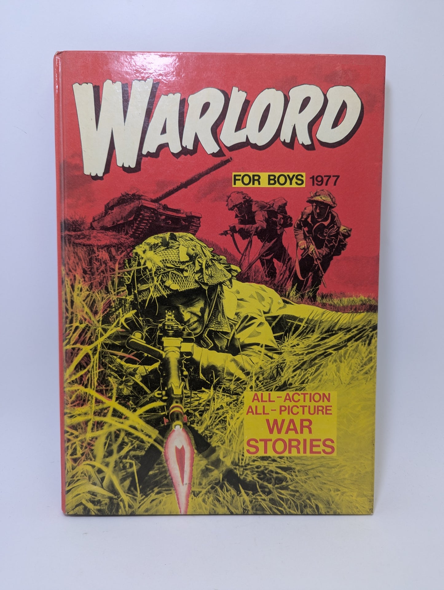Warlord For Boys 1977 metinis komiksų žurnalas-antologija, D. C. Thomson.