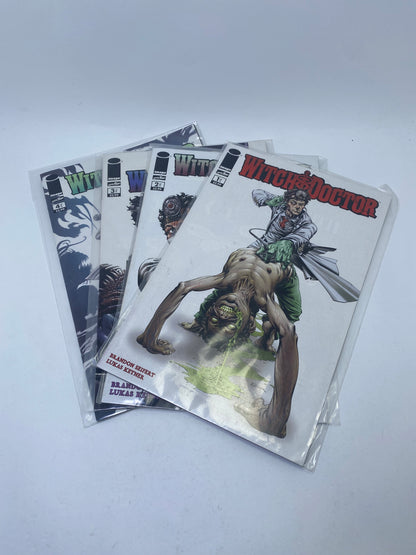 Witch Doctor #1-4 komiksų rinkinys, Brandon Seifert & Lukas Ketner.