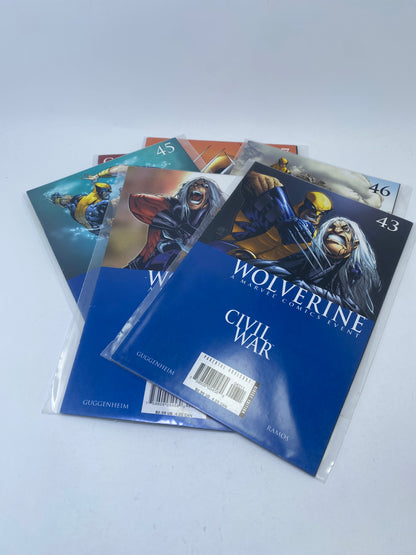  Wolverine #36–40, 42–48 – intensyvi Marvel serija apie Logano kovas ir nuotykius, anglų kalba