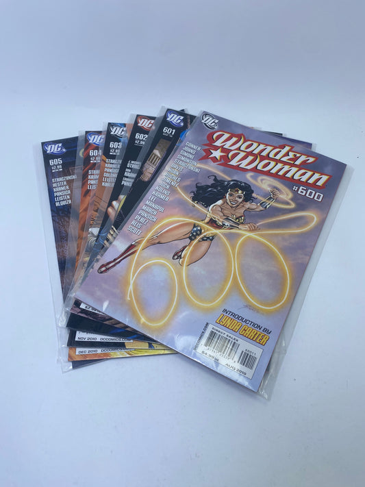  Wonder Woman #600–605 – DC Comics serija apie Amazonės princesę Dianą, anglų kalba