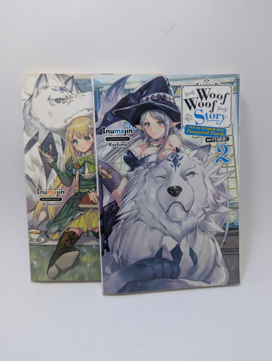 Woof Woof Story, Vol. 1-2 šviesusis romanas, Yen Press.