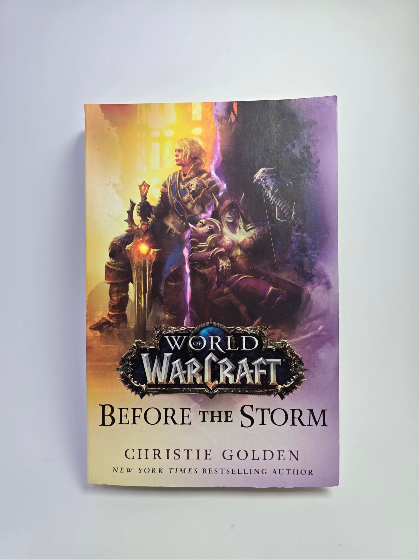 World of Warcraft Before the Storm knygos viršelis anglų kalba