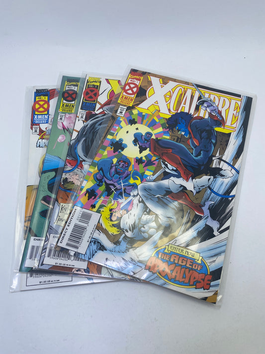 X-Calibre #1-4 – Marvel komiksų rinkinys anglų kalba, „Age of Apocalypse“ istorijos dalis