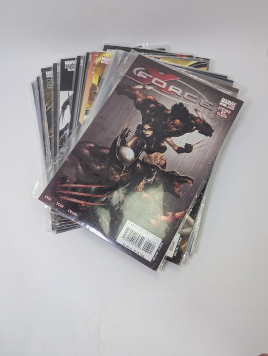  X-Force #1–25 (be #5) komiksų rinkinys anglų kalba – Wolverine ir X-Men tamsioji pusė