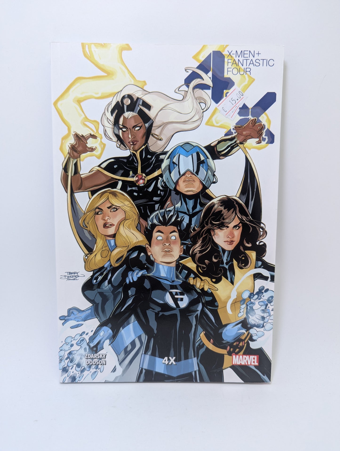 X-Men/Fantastic Four: 4X grafinė novelė, Marvel Comics.