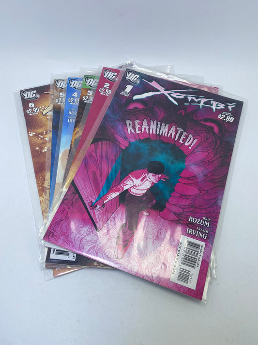 Xombi #1-6 komiksų rinkinys, John Rozum & Fraser Irving.