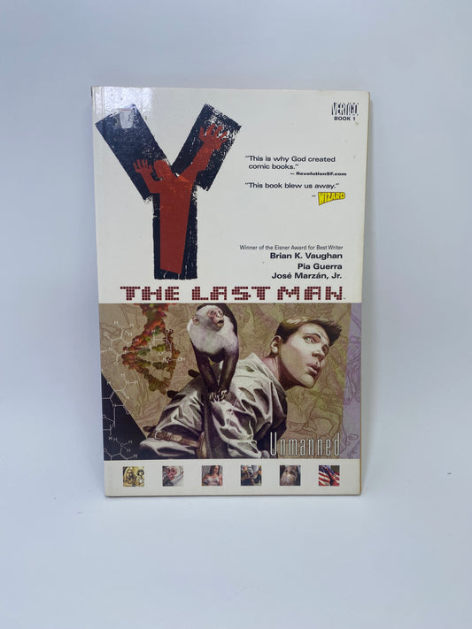Y: The Last Man – Unmanned grafinė novelė DC Comics / Vertigo anglų kalba