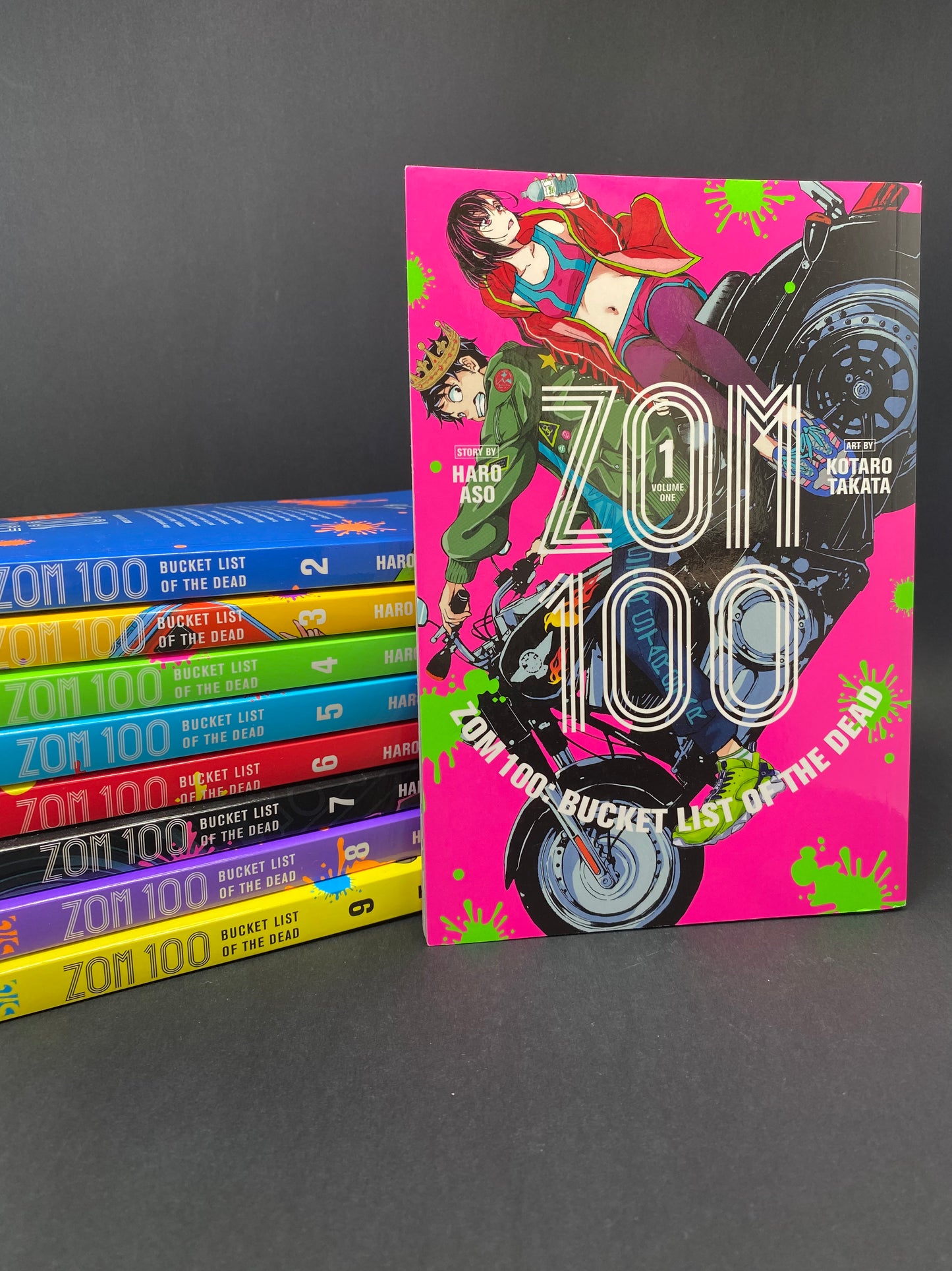 Zom 100 manga rinkinys 1-9 tomai anglų kalba